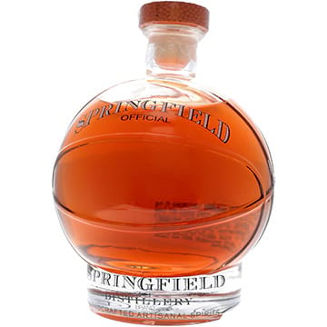 Springfield Distillery Bourbon Whiskey Basketball Decanter