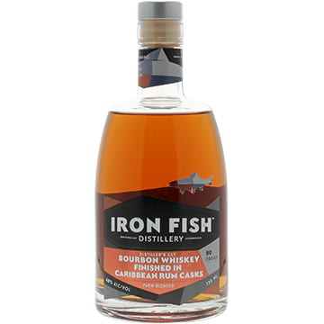 Iron Fish Bourbon Whiskey Finished in Caribbean Rum Casks