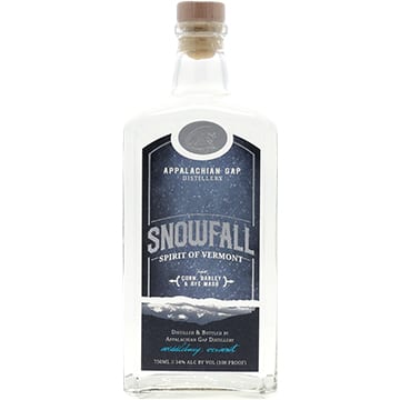 Appalachian Gap Snowfall Vermont Whiskey