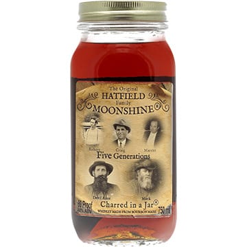 Hatfield Family Moonshine Charred in a Jar