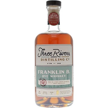 Three Rivers Franklin B. Rye Whiskey