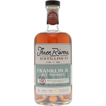 Three Rivers Franklin B. Rye Whiskey | GotoLiquorStore