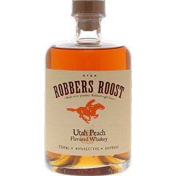 Robbers Roost Utah Peach Whiskey