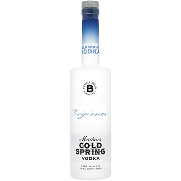 Bozeman Cold Spring Vodka