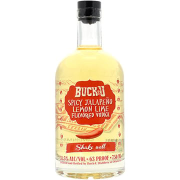 Buck-U Spicy Jalapeno Lemon Lime Vodka