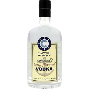 Clayton Distillery Admiral's Berry Flavored Vodka