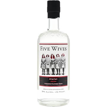 Five Wives Sinful Cinnamon Vodka