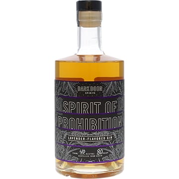 Dark Door Spirits Spirit of Prohibition Lavender Gin