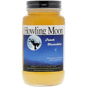 Howling Moon Peach Moonshine