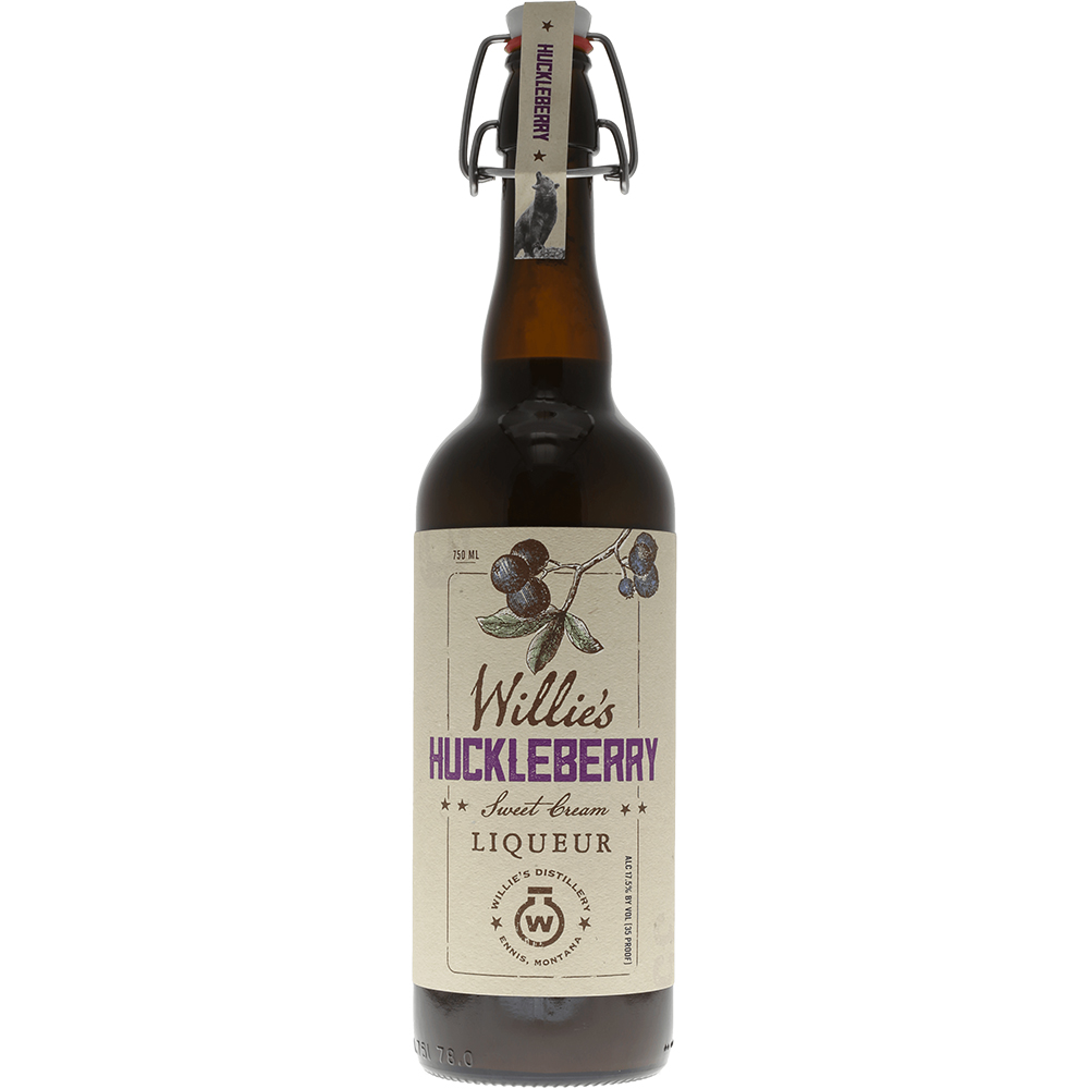 Willies Distillery Huckleberry Sweet Cream Liqueur Gotoliquorstore