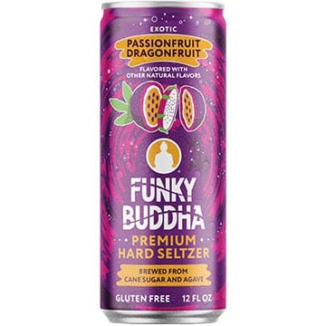 Funky Buddha Hard Seltzer Passionfruit Dragonfruit