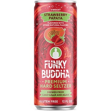 Funky Buddha Hard Seltzer Strawberry Papaya