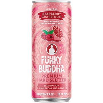 Funky Buddha Hard Seltzer Raspberry Grapefruit