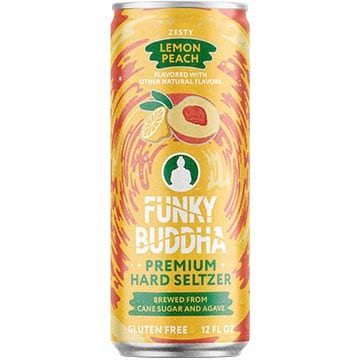 Funky Buddha Hard Seltzer Lemon Peach