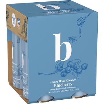 B Honey Wine Spritzer Blueberry