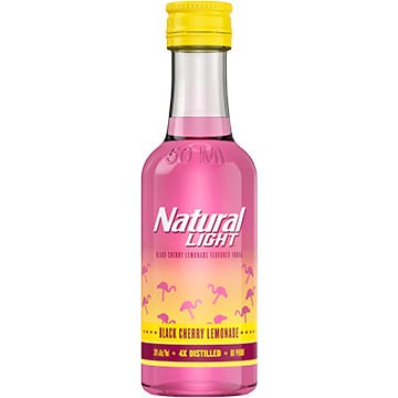 Natural Light Black Cherry Lemonade Vodka