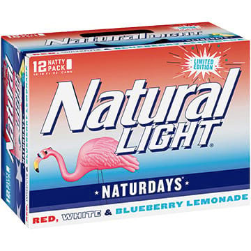Natural Light Naturdays Red, White & Blueberry Lemonade