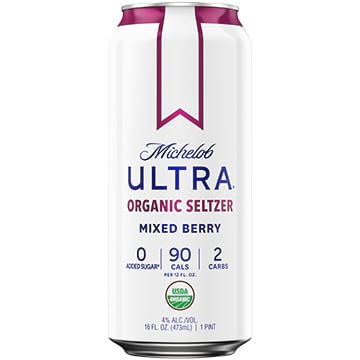 Michelob Ultra Organic Seltzer Mixed Berry