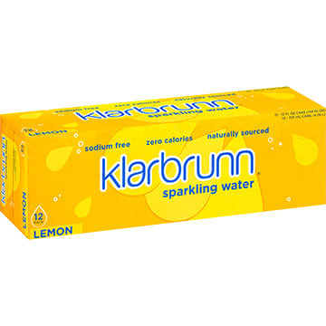 Klarbrunn Lemon Sparkling Water