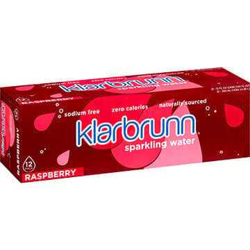 Klarbrunn Raspberry Sparkling Water