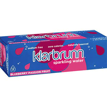 Klarbrunn Blueberry Passionfruit Sparkling Water