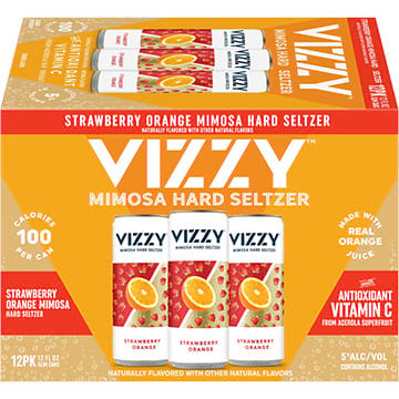 Vizzy Strawberry Orange Mimosa Hard Seltzer