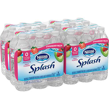 Nestle Splash Strawberry Melon Sparkling Water