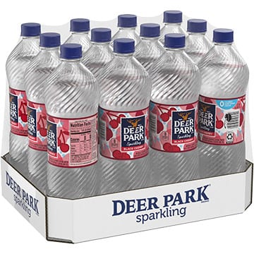 Deer Park Black Cherry Sparkling Water