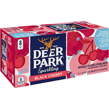 Deer Park Black Cherry Sparkling Water