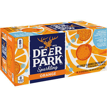 Deer Park Orange Sparkling Water