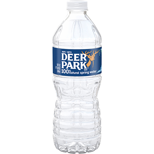 Deer Park Spring Water 24ct 23.6 fl. oz Bottles with Flip Top Cover –  Executive Beverage - Mobile Bartenders & Waiters, Bar Rentals