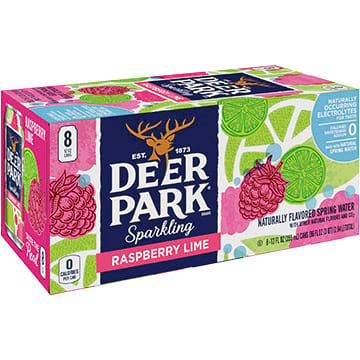 Deer Park Raspberry Lime Sparkling Water