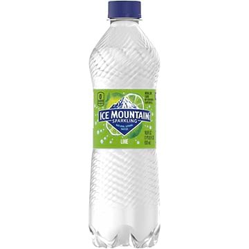 Ice Mountain Lime Sparkling Water