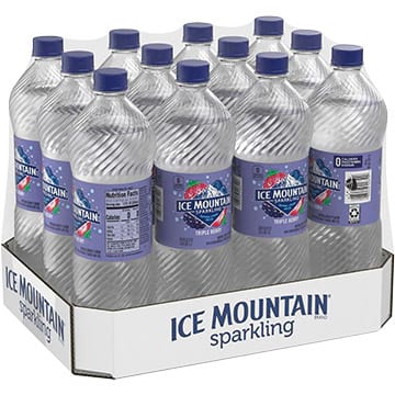 Ice Mountain Triple Berry Sparkling Water