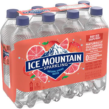 Ice Mountain Ruby Red Grapefruit Sparkling Water