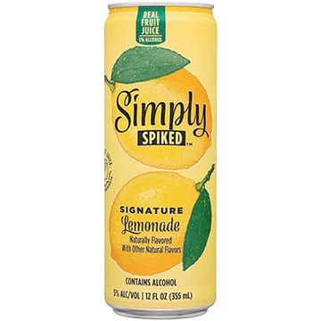 Simply Spiked Signature Lemonade
