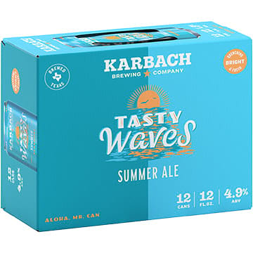 Karbach Brewing Co. Tasty Waves Summer Ale