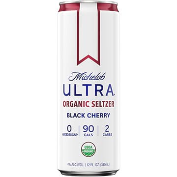 Michelob Ultra Organic Seltzer Black Cherry