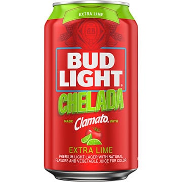 Bud Light & Clamato Chelada Extra Lime