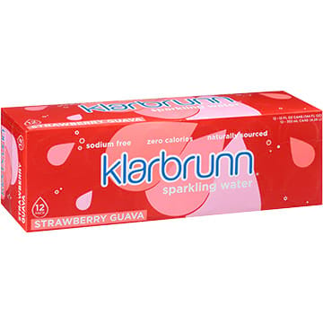 Klarbrunn Strawberry Guava Sparkling Water | GotoLiquorStore