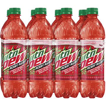 Mountain Dew Merry Mash-Up Cranberry Pomegranate