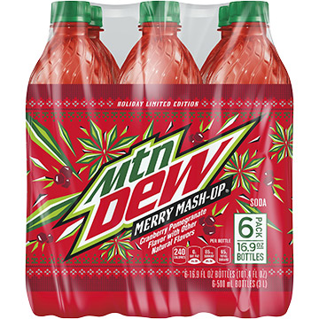 Mountain Dew Merry Mash-Up Cranberry Pomegranate | GotoLiquorStore