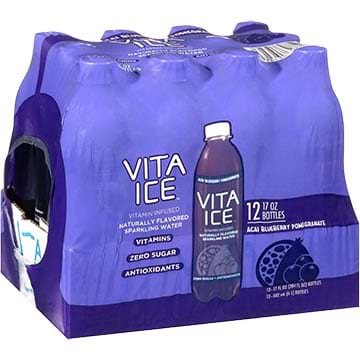 Vita Ice Acai Blueberry Pomegranate Sparkling Water