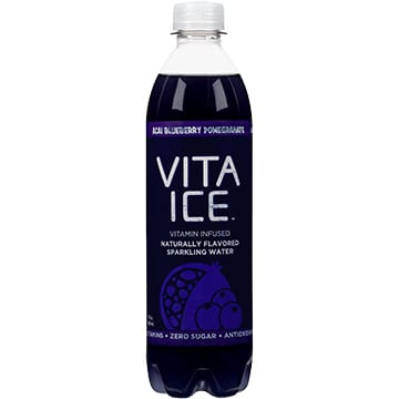 Vita Ice Acai Blueberry Pomegranate Sparkling Water