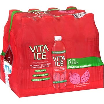 Vita Ice Strawberry Watermelon Sparkling Water