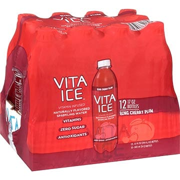 Vita Ice Bing Cherry Plum Sparkling Water