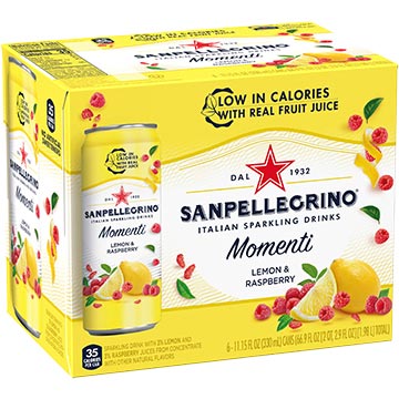 San Pellegrino Momenti Lemon & Raspberry | GotoLiquorStore