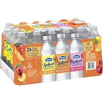 Nestle Splash Sparkling Water Variety Pack