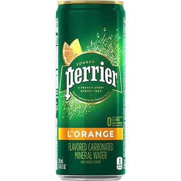 Perrier L'Orange Sparkling Water
