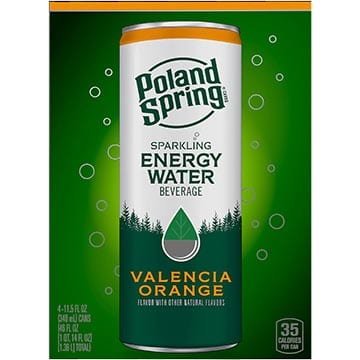 Poland Spring Energy Valencia Orange